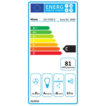 Miele DA 6708 D Aura Απορροφητήρας Νησίδα 100cm Μαύρος Miele DA 6708 D Aura Απορροφητήρας Νησίδα 100cm Μαύρος